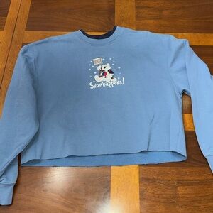 Vintage M&C Sportswear Polar Bear Cropped Crewneck Christmas Winter Sweatshirt